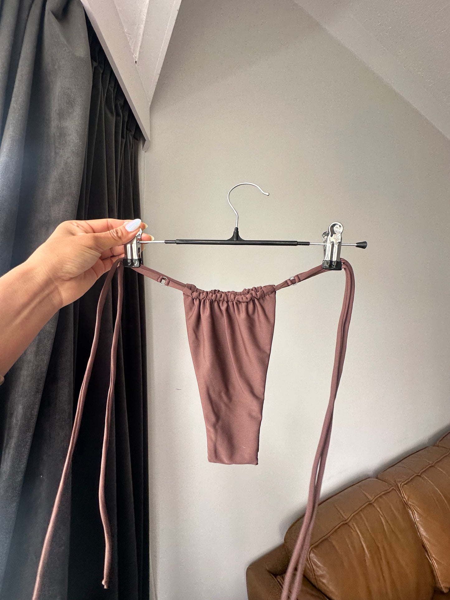 SAFADA BIKINI BOTTOM - BROWN MATE