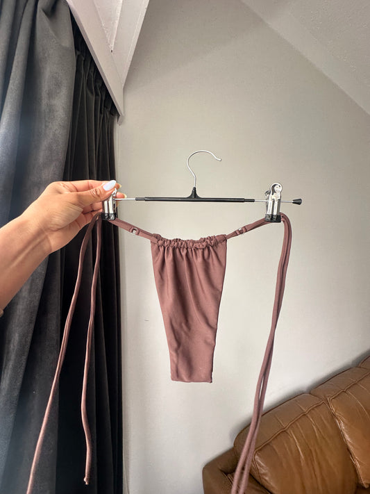 SAFADA BIKINI BOTTOM - BROWN MATE