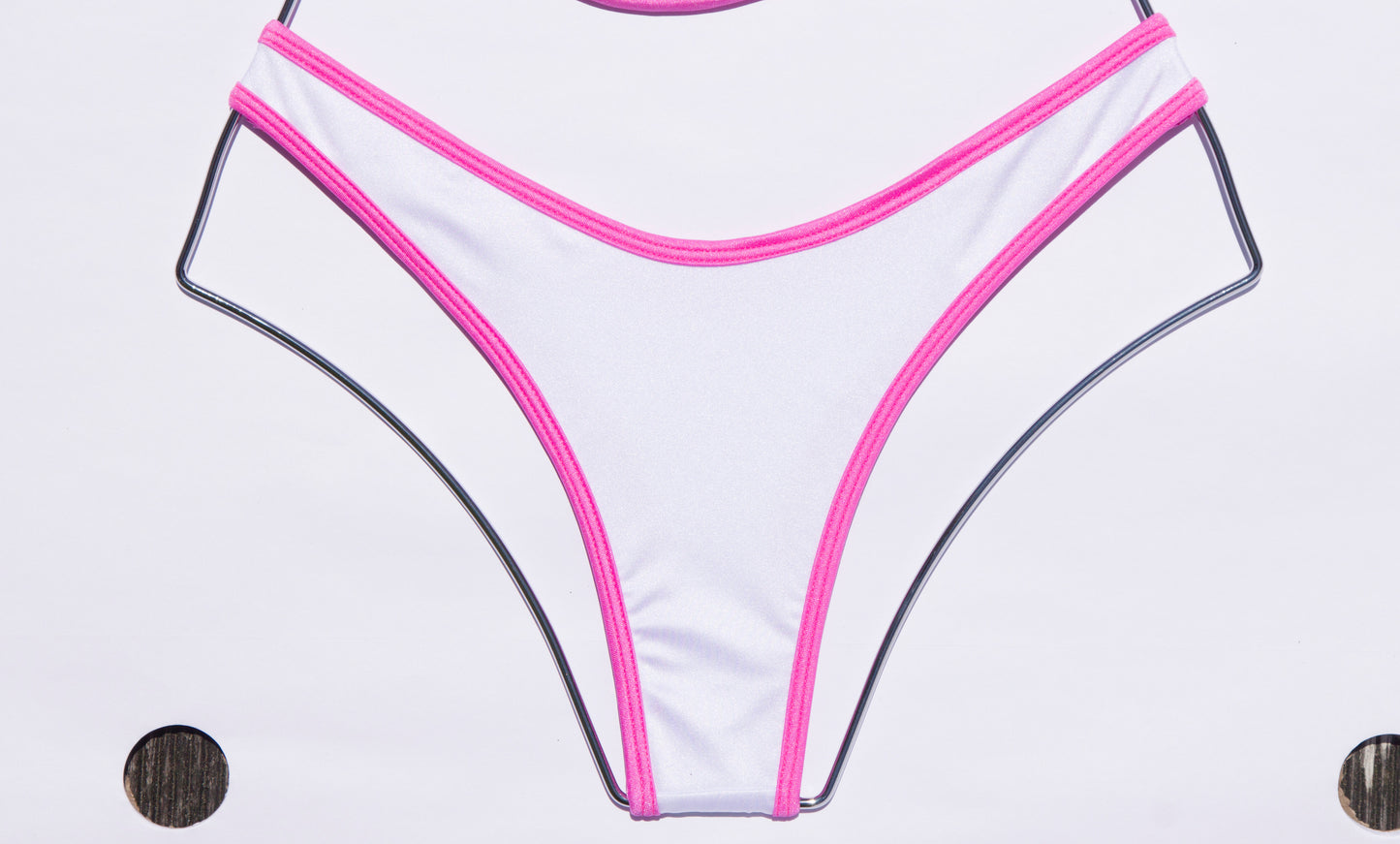 CLEO BIKINI BOTTOM - BARBIE AND WHITE