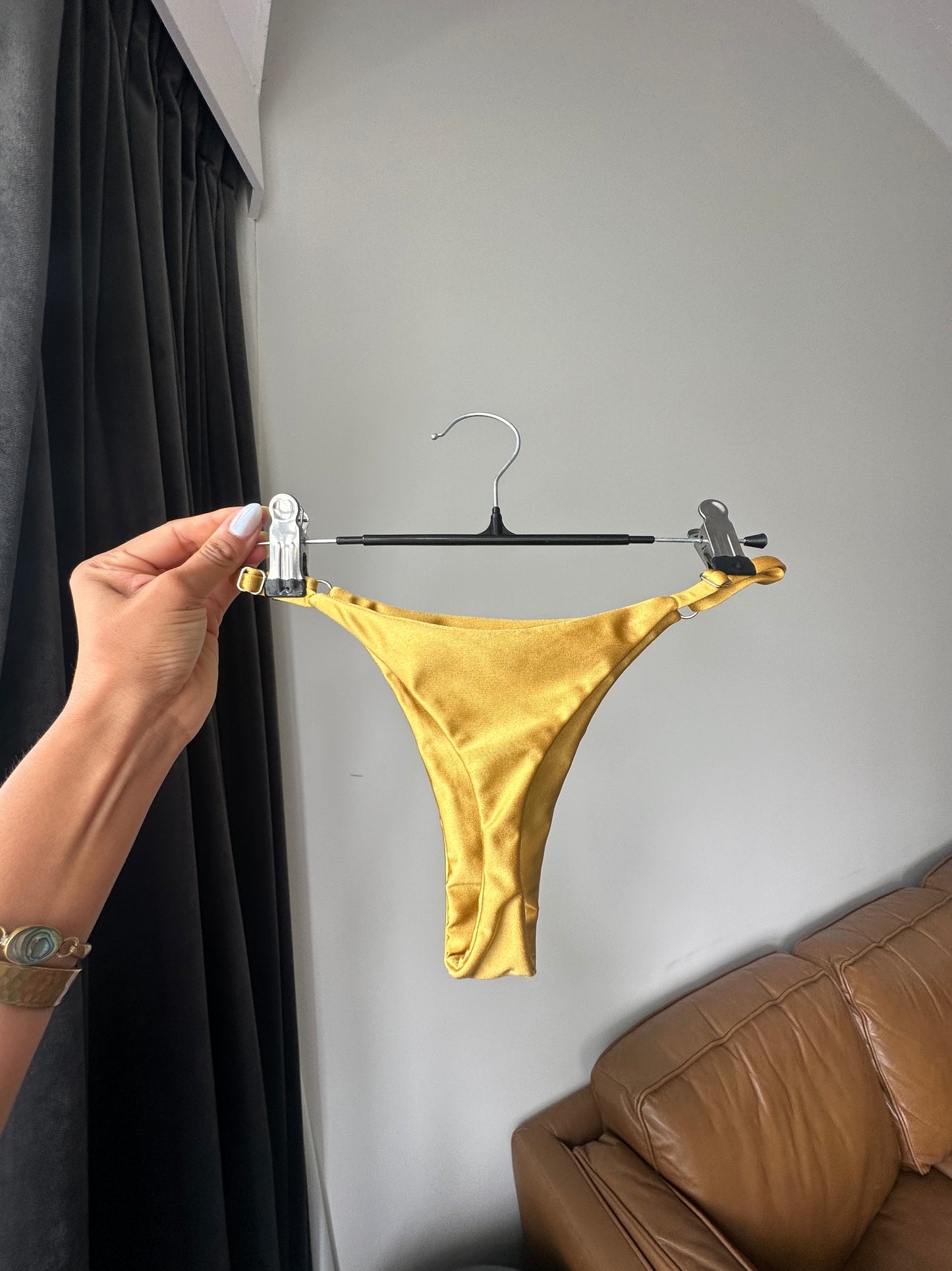 GLORIA BIKINI BOTTOM - GOLDEN