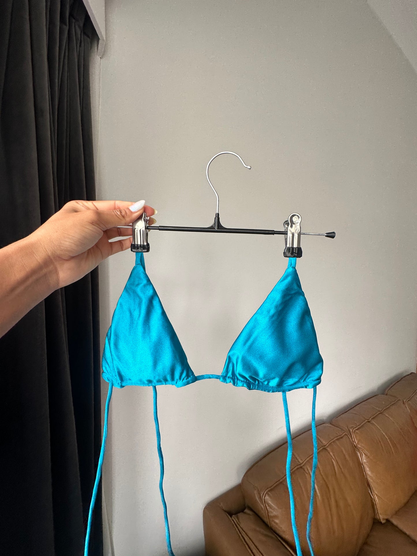 SOFIA BIKINI TOP - GREEN JADE