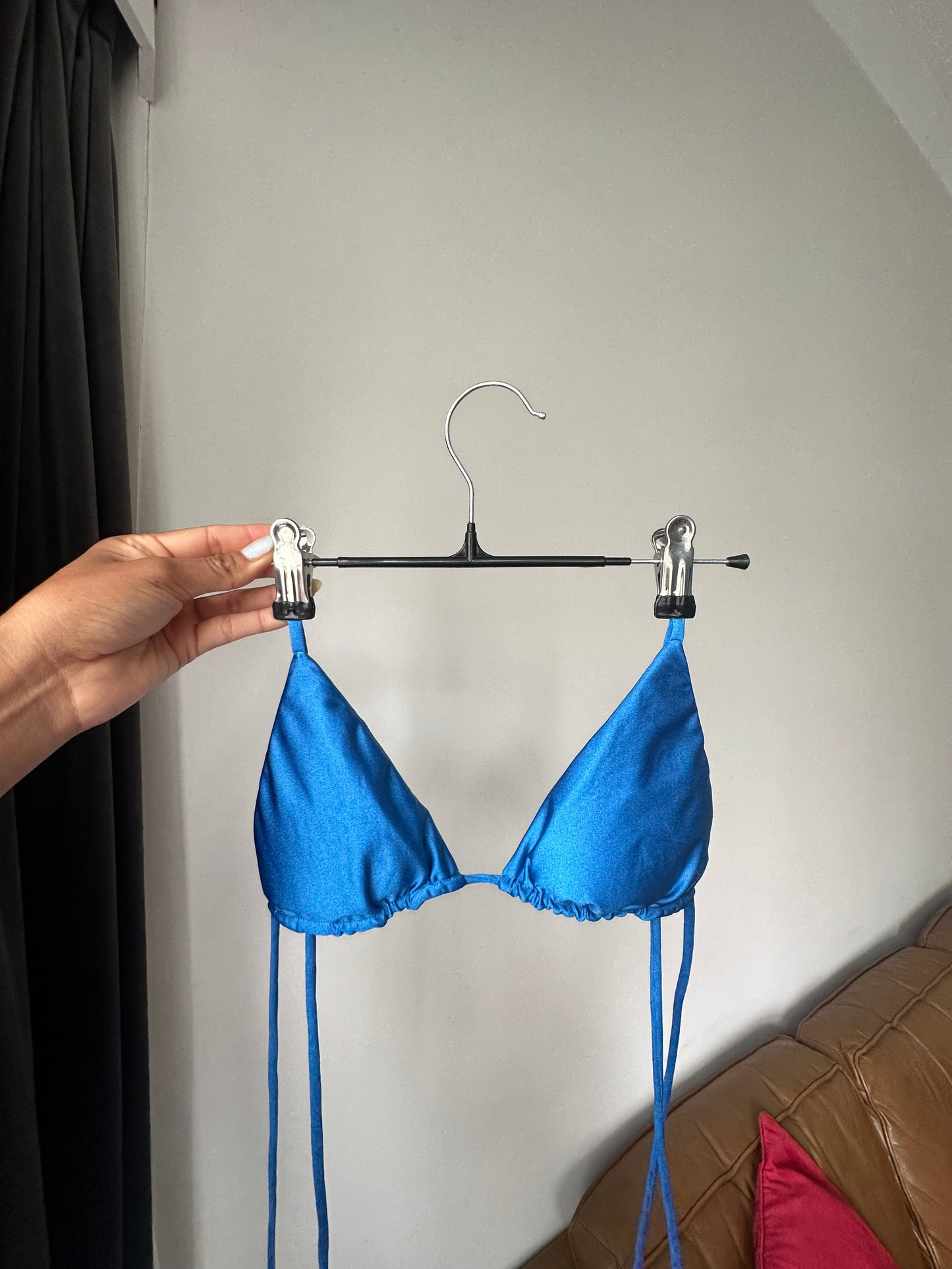 LANI BIKINI TOP - BLUE ELECTRIC