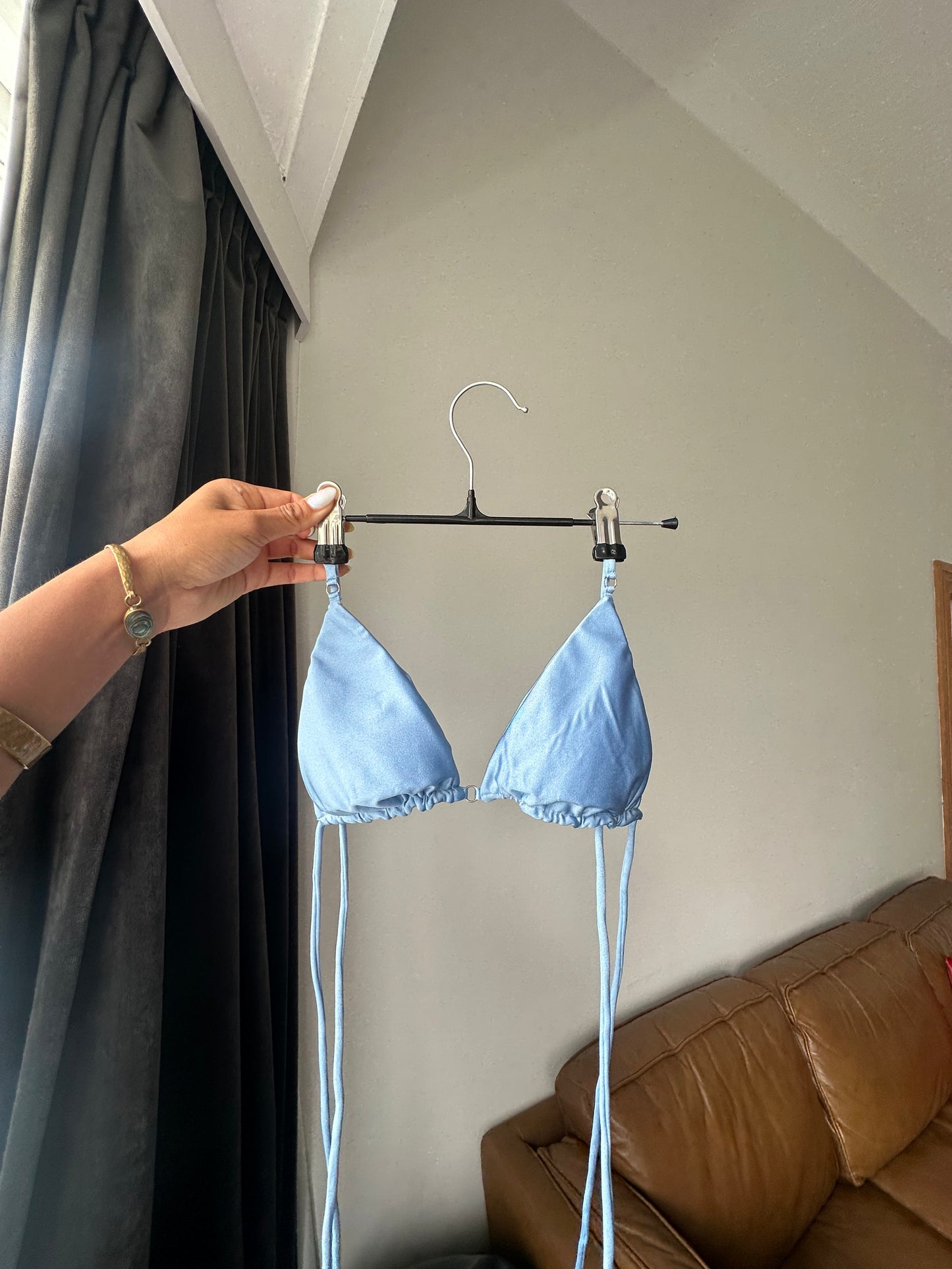 SAFADA BIKINI TOP - BABY BLUE