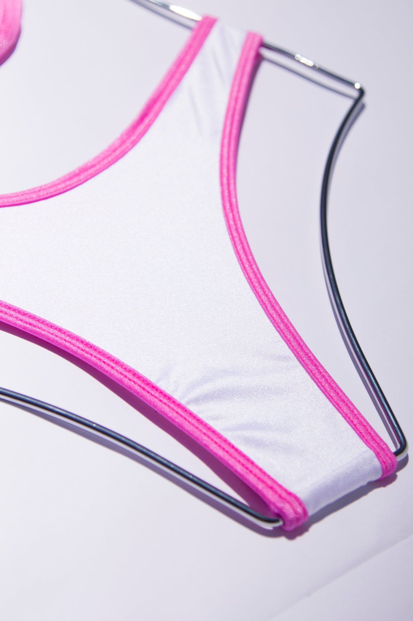 CLEO BIKINI BOTTOM - BARBIE AND WHITE