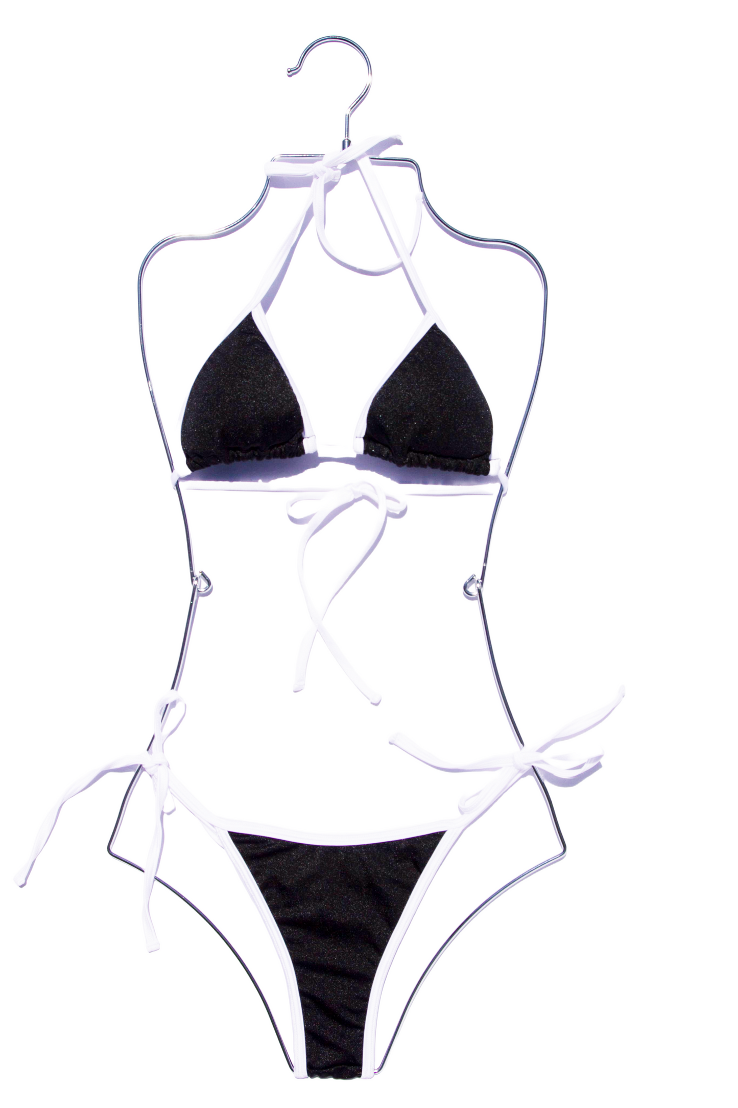 ISLA BIKINI BOTTOM - BLACK AND WHITE