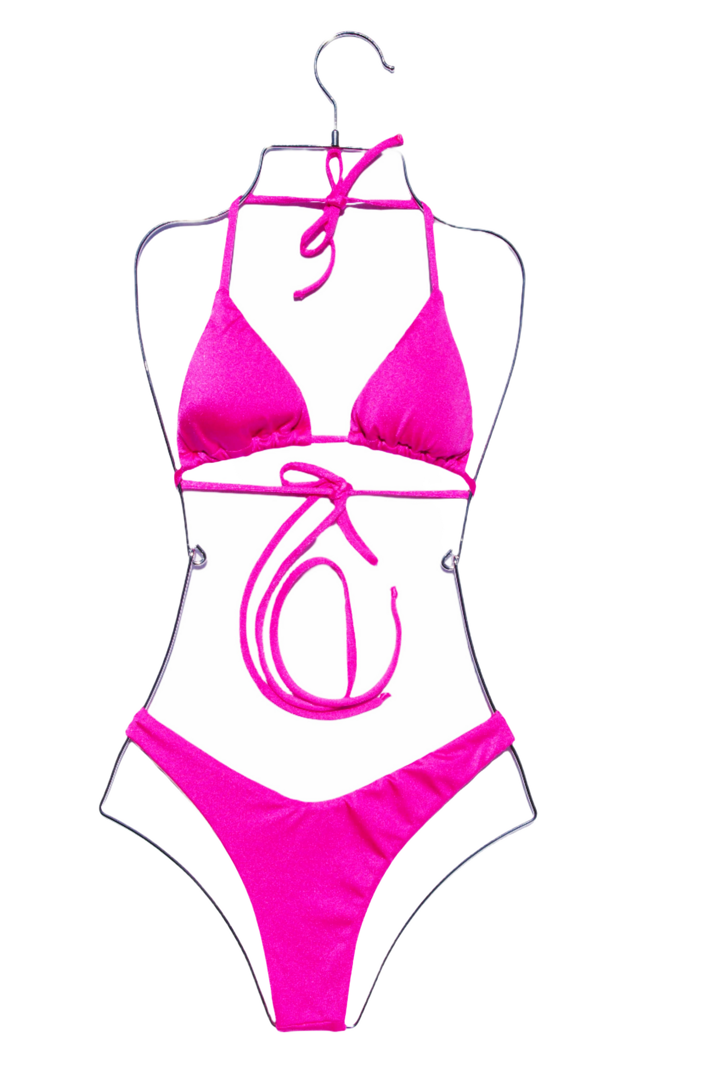 LANI BIKINI TOP - FUCSIA PINK